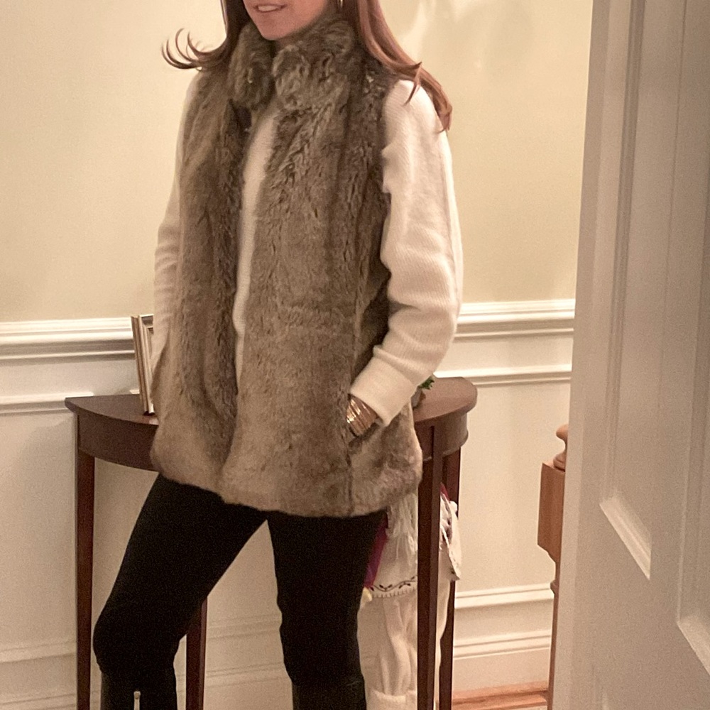 Fabulous Faux Fur Vest from BR